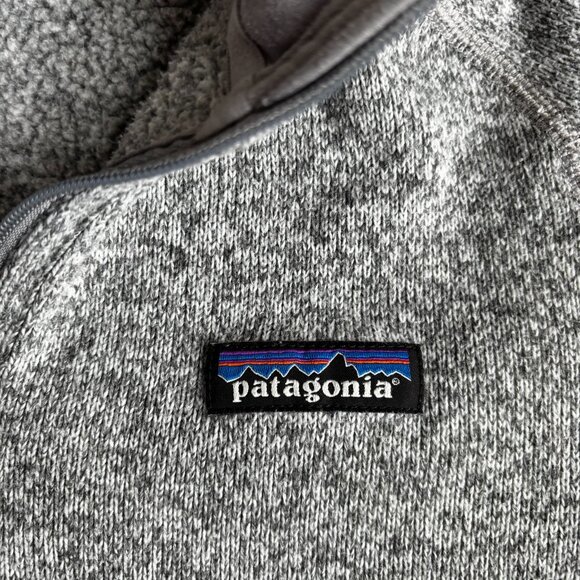 Patagonia Women's Better Sweater 1/4 Zip Grey Womens Small - Picture 2 of 11